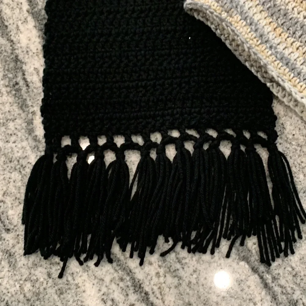 Handmade crochet beanie and scarf set🤩